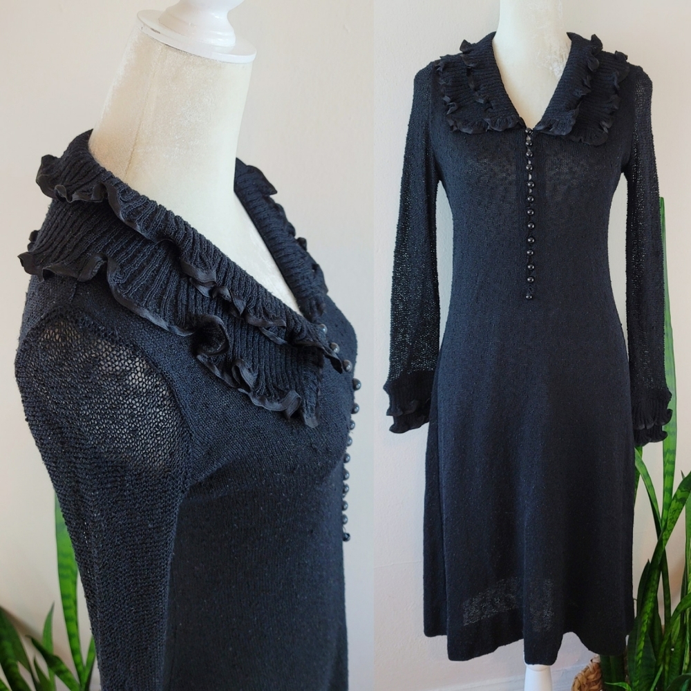 VTG 60s Crissa Linea Italiana Knit Dress